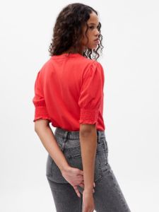 Organic Cotton Vintage Puff Sleeve T-Shirt sold by GAP