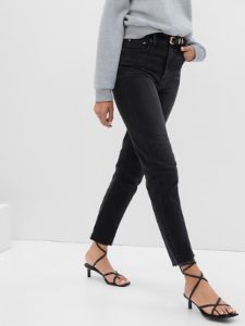 Sky High Rise Cheeky Straight Jeans sold by GAP