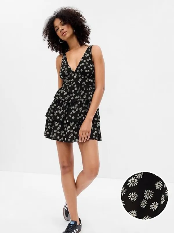 Bow-Back Mini Dress sold by GAP