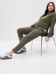 Maternity Fleece Terry Under Belly Joggers sold by GAP