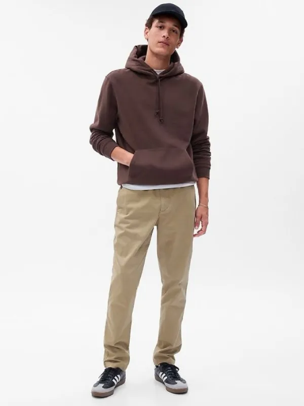 E-Waist Modern Khakis in Straight Fit with GapFlex sold by GAP