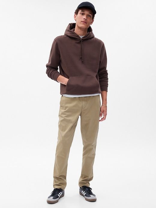 E-Waist Modern Khakis in Straight Fit with GapFlex sold by GAP