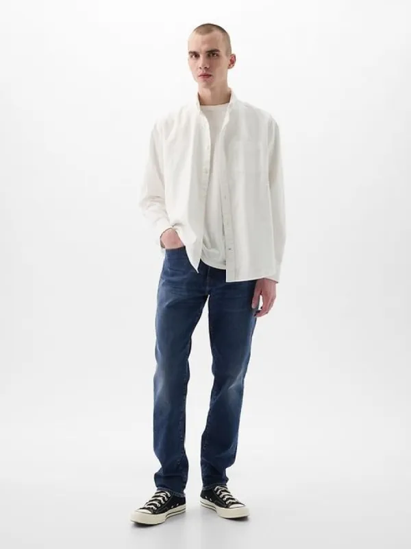 Athletic Straight Jeans sold by GAP
