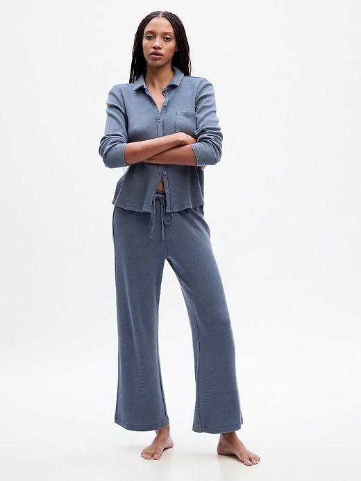 Waffle Cropped PJ Pants sold by GAP