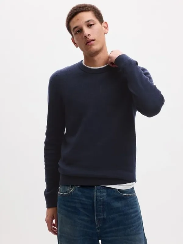 Textured Crewneck Sweater sold by GAP