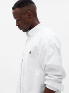 Brannan Bear Oxford Shirt in Untucked Fit sold by GAP