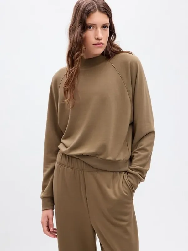 Cloudlight Mockneck Sweatshirt sold by GAP
