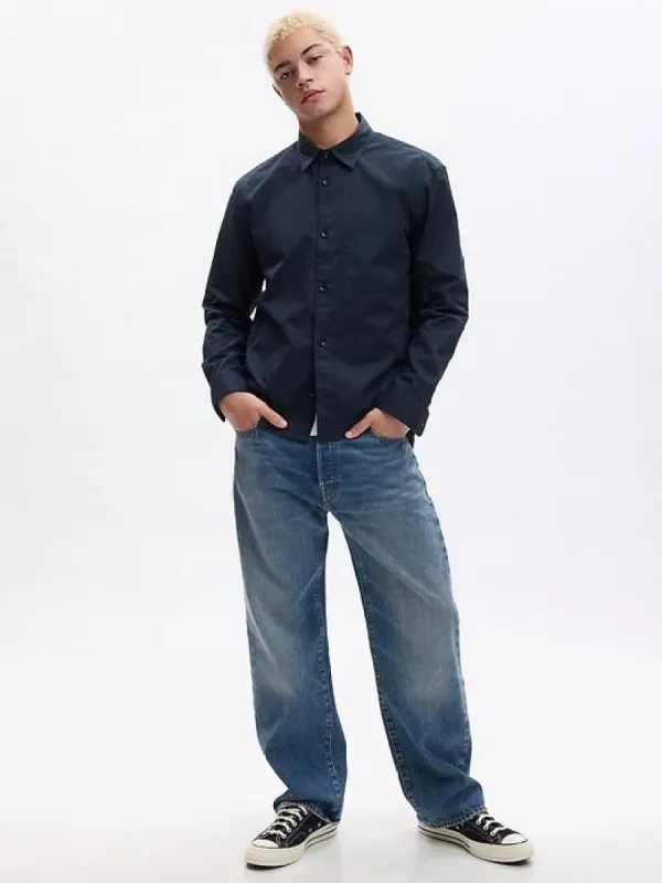 Relaxed Twill Shirt sold by GAP