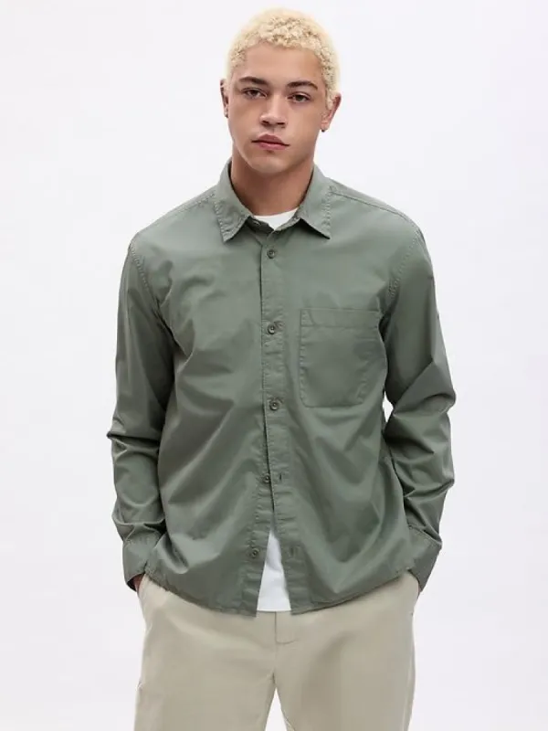 Relaxed Twill Shirt sold by GAP