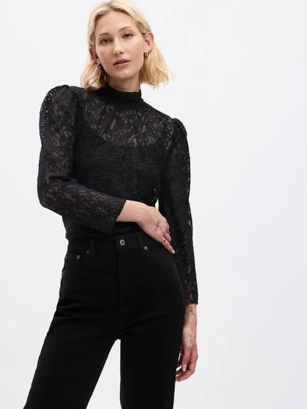 Crochet Lace Top sold by GAP