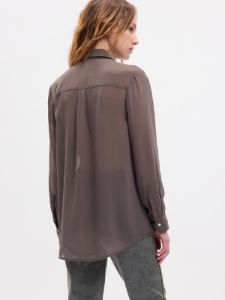 Beaded Boyfriend Shirt sold by GAP