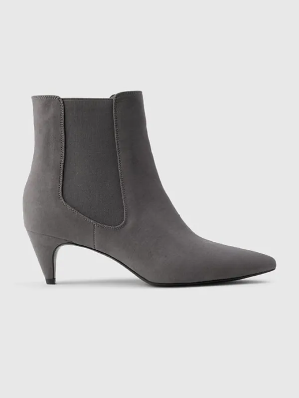 Vegan Suede Pointy Boots sold by GAP