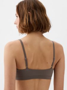 Satin Scoop Bralette sold by GAP