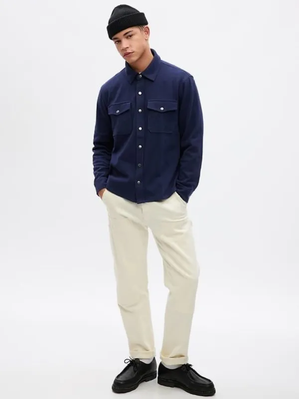 Snap-Button Utility Shirt sold by GAP