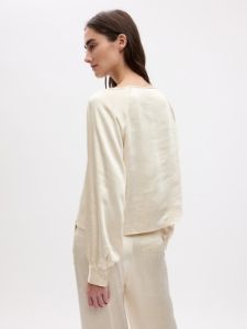 Satin Boatneck Top sold by GAP