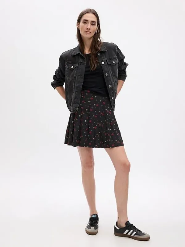 Pleated Mini Skirt sold by GAP