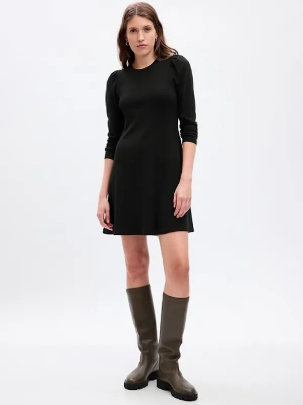 Modern Puff Sleeve Mini Dress sold by GAP