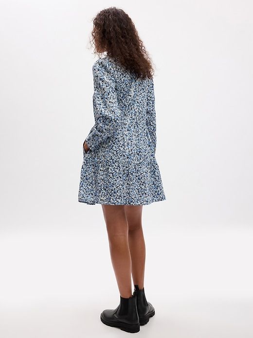 Tiered Mini Shirtdress sold by GAP product image thumbnail 2