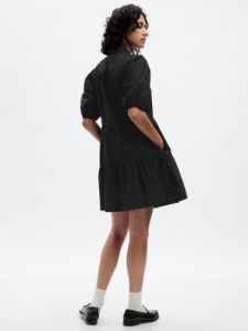 Puff Sleeve Tiered Mini Dress sold by GAP