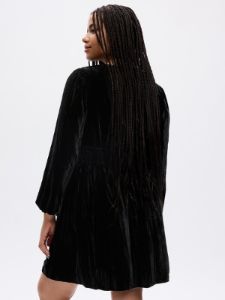 Velvet Smocked Mini Dress sold by GAP