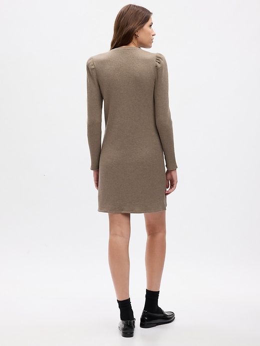 Waffle Henley Mini Dress sold by GAP product image thumbnail 2