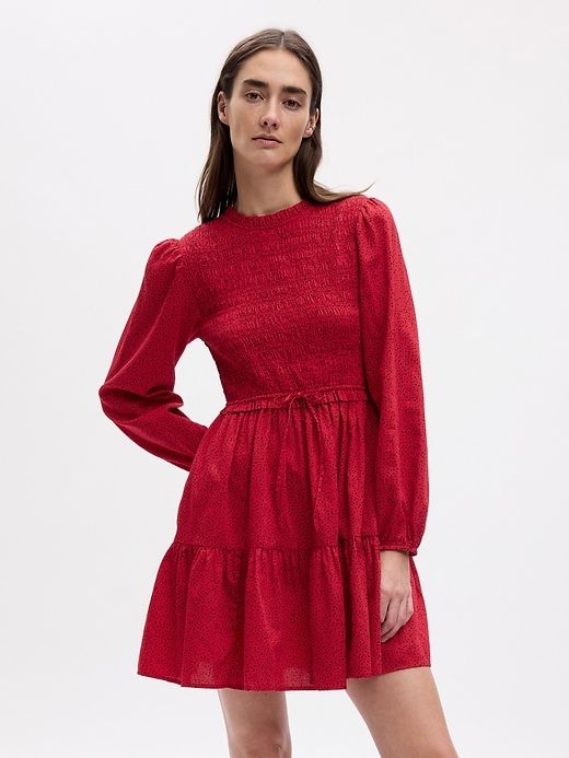 Smocked Mini Dress sold by GAP