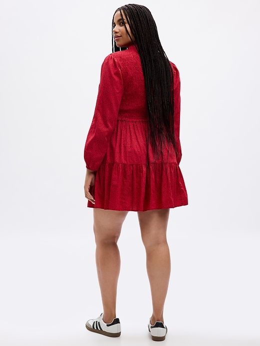 Smocked Mini Dress sold by GAP product image thumbnail 5