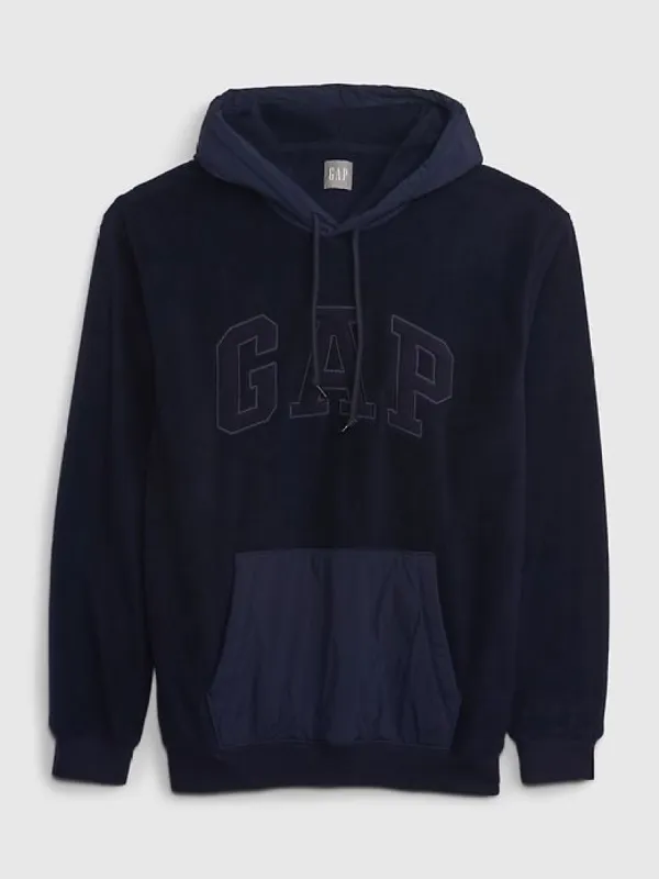 Profleece Arch Logo Hoodie sold by GAP