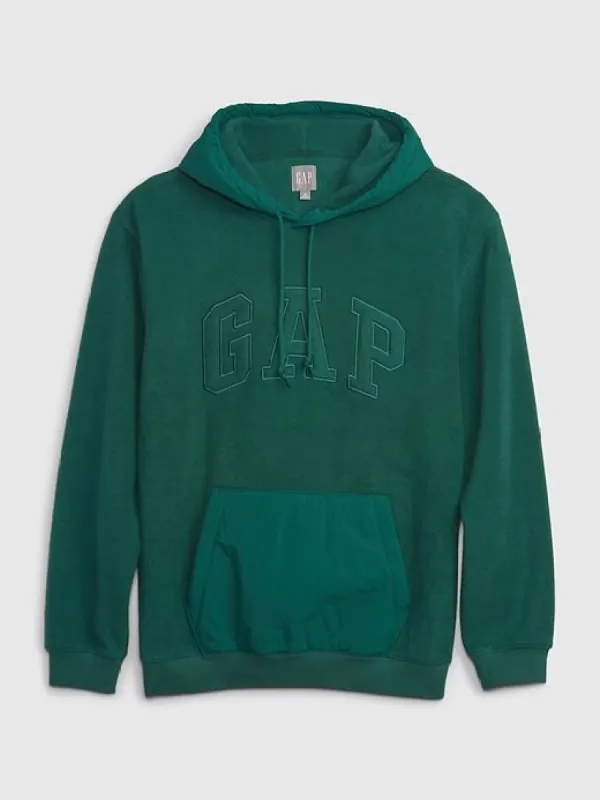 Profleece Arch Logo Hoodie sold by GAP