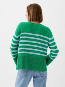 24/7 Split-Hem Crewneck Sweater sold by GAP