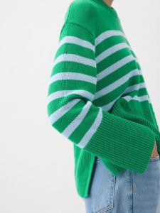 24/7 Split-Hem Crewneck Sweater sold by GAP