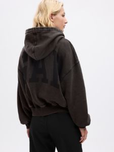 Arch Logo Cropped Hoodie sold by GAP