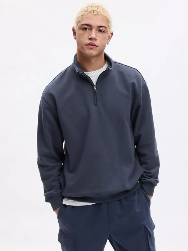 Heavyweight Quarter-Zip Pullover sold by GAP