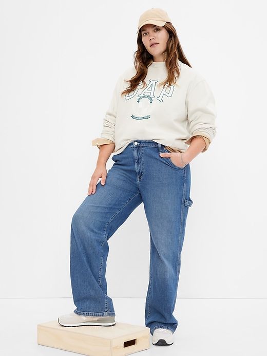 Mid Rise '90s Loose Carpenter Jeans sold by GAP product image thumbnail 4