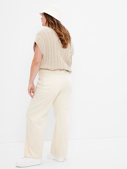 Low Rise Stride Wide-Leg Jeans sold by GAP product image thumbnail 5