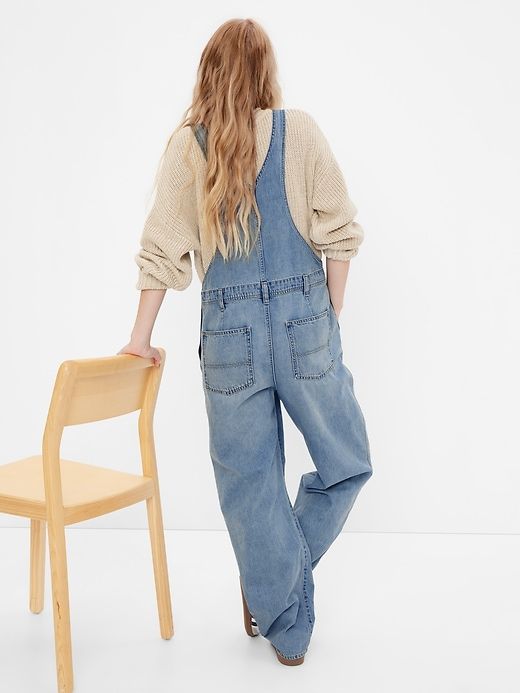 '90s Loose Overalls sold by GAP product image thumbnail 2