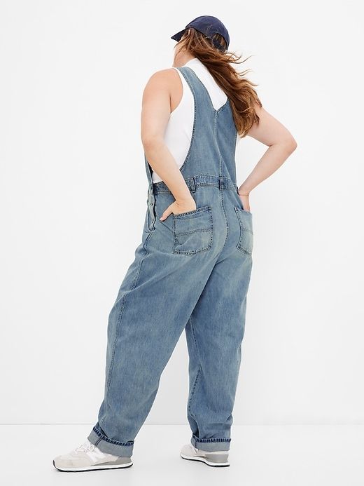'90s Loose Overalls sold by GAP product image thumbnail 5