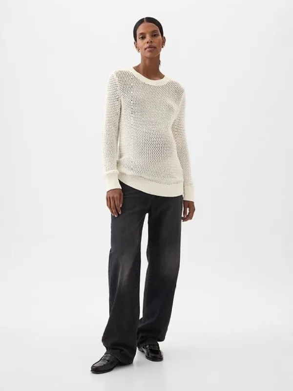 Maternity Crochet Sweater sold by GAP