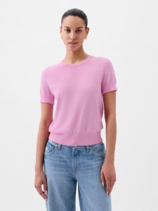 Lightweight CashSoft Cropped Sweater sold by GAP