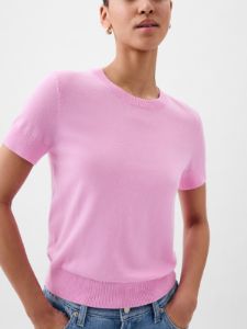 Lightweight CashSoft Cropped Sweater sold by GAP
