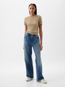 Lightweight CashSoft Cropped Sweater sold by GAP