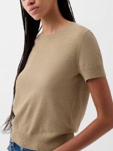 Lightweight CashSoft Cropped Sweater sold by GAP