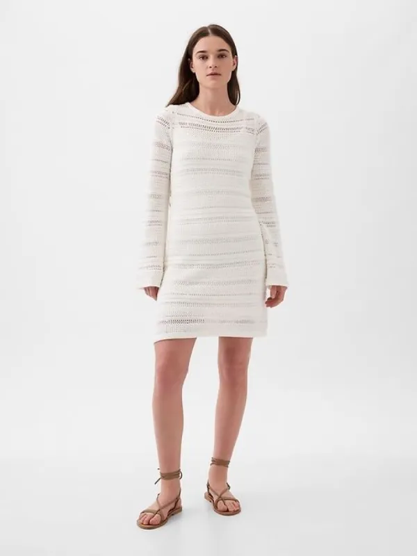 Crochet Mini Dress sold by GAP