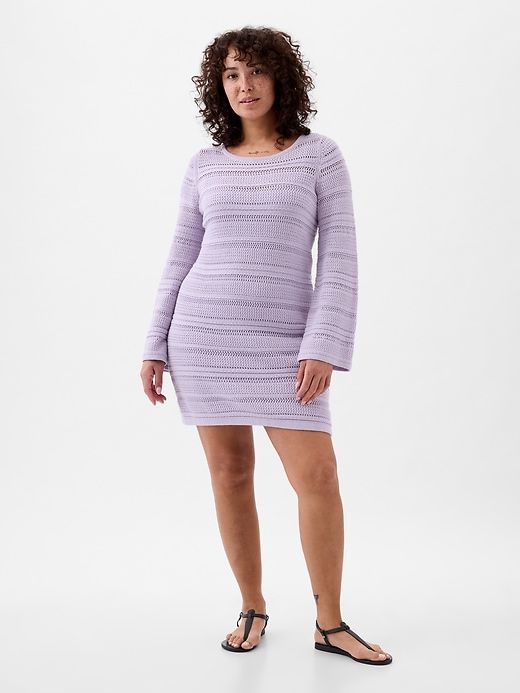 Crochet Mini Dress sold by GAP product image thumbnail 5