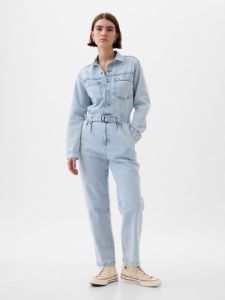 Belted Denim Jumpsuit sold by GAP