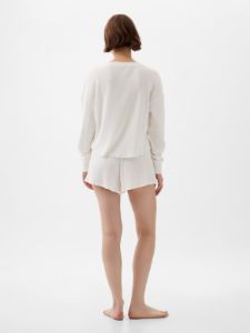 Waffle PJ Henley Shirt sold by GAP