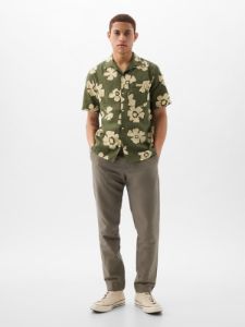 Linen-Cotton Shirt sold by GAP