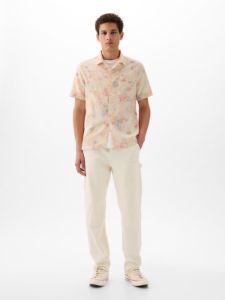 Linen-Cotton Shirt sold by GAP