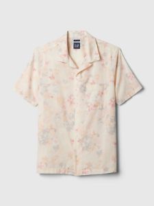 Linen-Cotton Shirt sold by GAP
