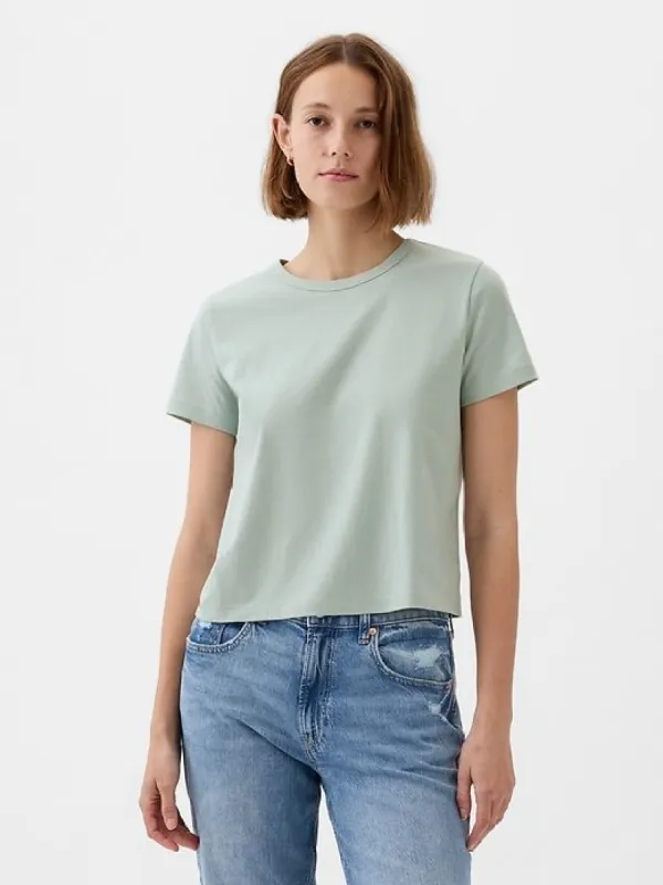 Organic Cotton Vintage Shrunken T-Shirt sold by GAP